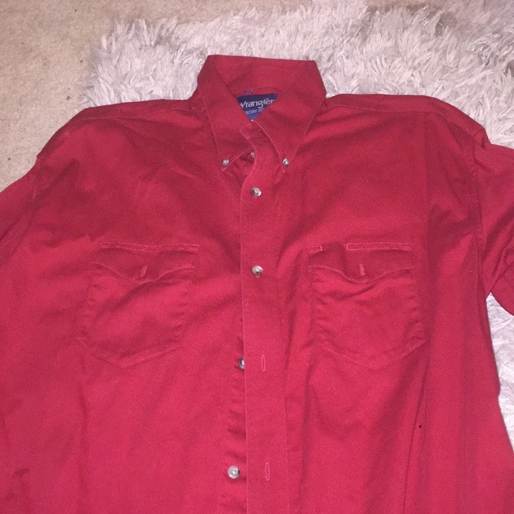 wrangler button up